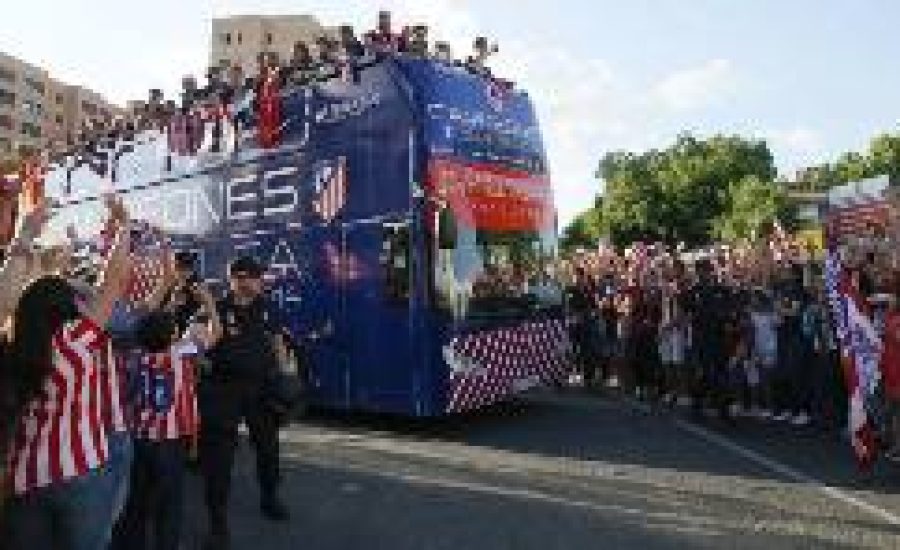 UNVI con los campeones de la Liga Española de Fútbol 2014