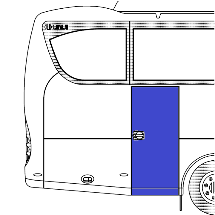 PUERTA S/P 02.30.052.207 EMERGENCIA TOURING GT UK