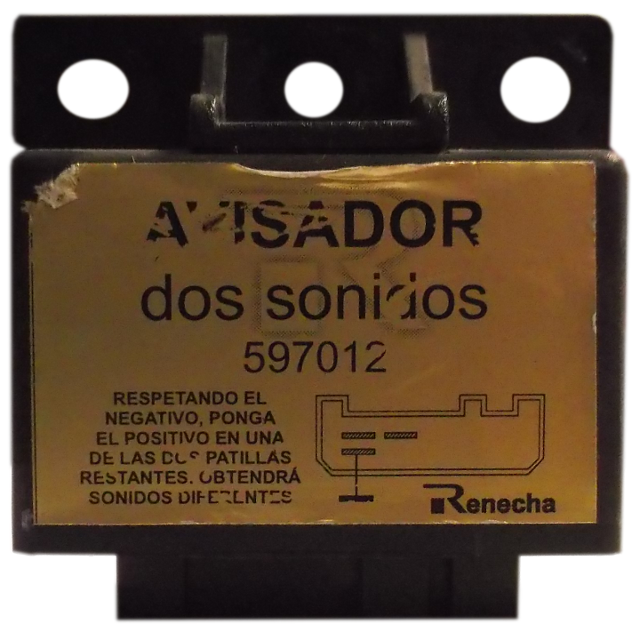 AVISADOR DOS SONIDOS 24V