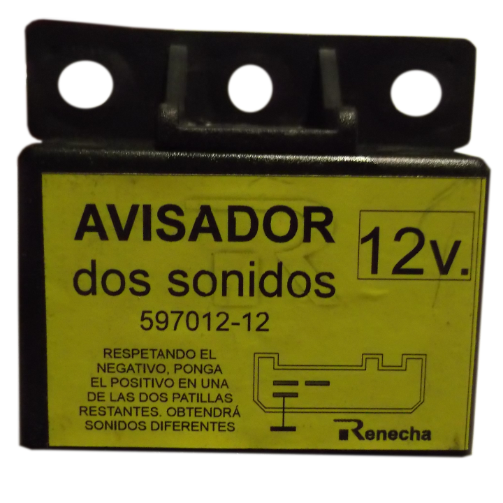 AVISADOR DOS SONIDOS 12V