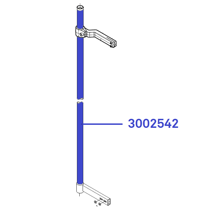 BARRA BASCULANTE IZQUIERDA PUERTA MOD-C