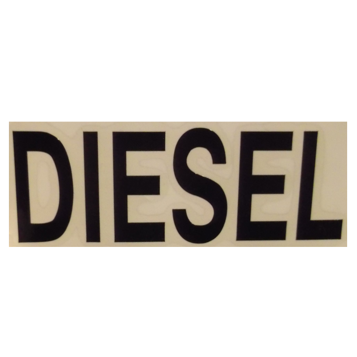 ADHESIVO DIESEL NEGRO