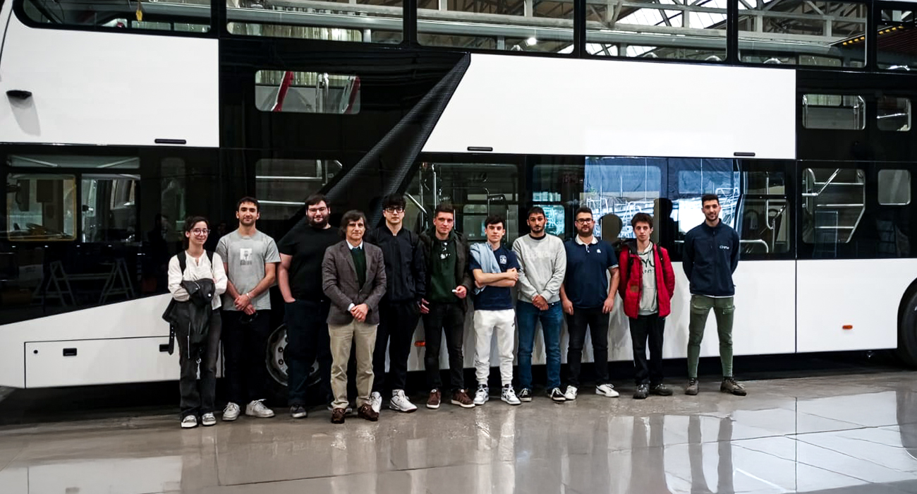 Visita del alumnado de 4.º del Grado en Ingeniería Industrial a UNVI
